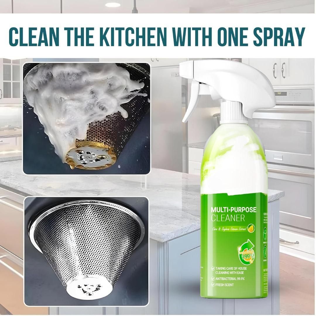 Multi-Purpose Cleaner Spray for Kitchen, Bathroom, Tiles & Floors