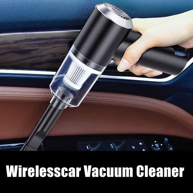 Portable Air Duster & Wireless Handheld Vacuum Cleaner