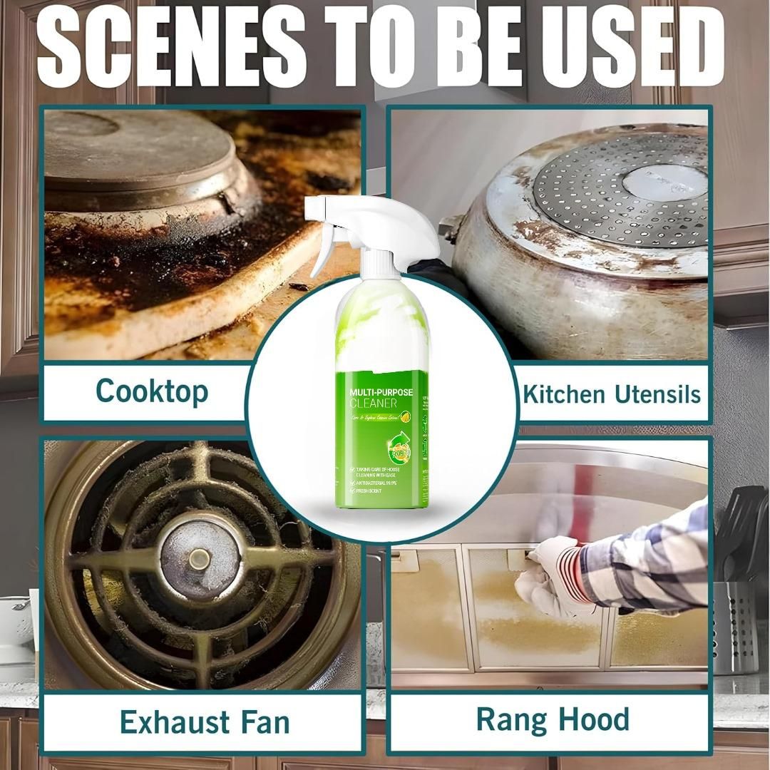 Multi-Purpose Cleaner Spray for Kitchen, Bathroom, Tiles & Floors