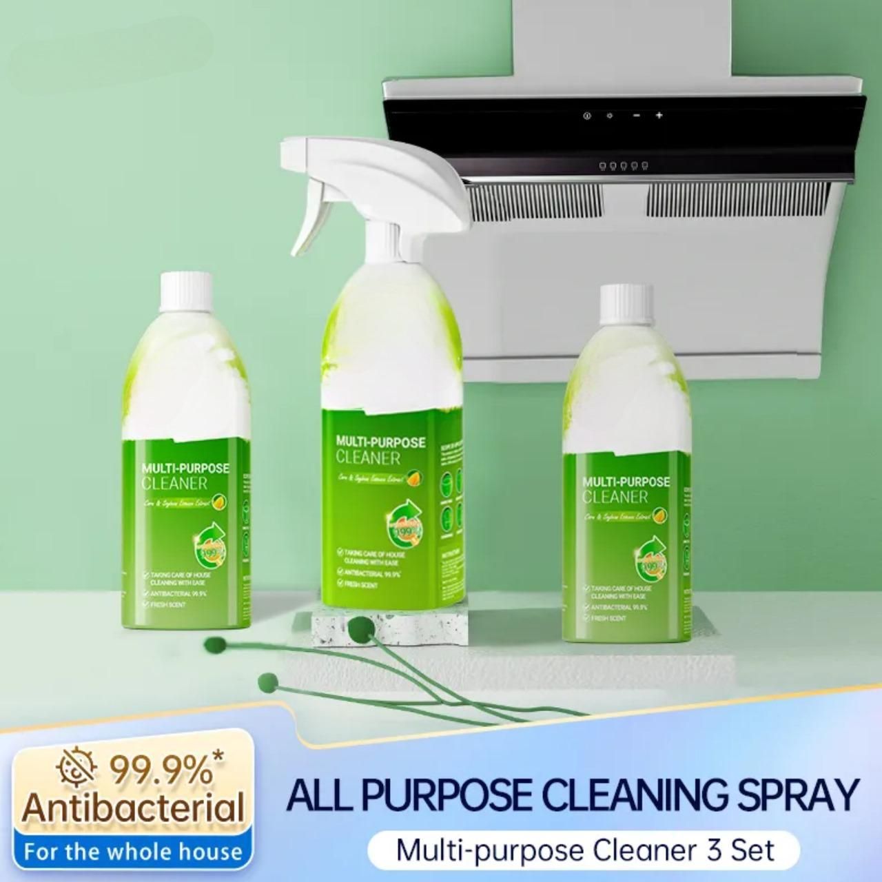 Multi-Purpose Cleaner Spray for Kitchen, Bathroom, Tiles & Floors