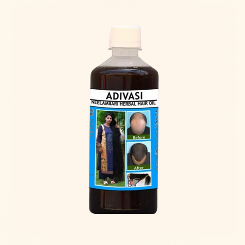 Adivasi Neelambari Herbal Hair Oil - Original 108 Herbs for Hair Growth