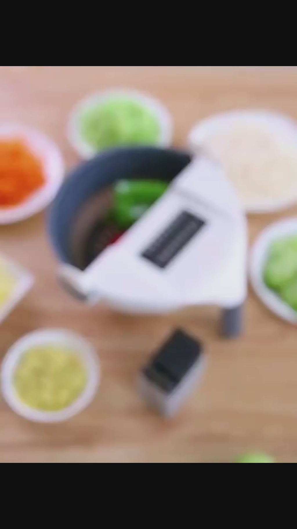 Vegetable Cutter 7-in-1 Multifunction Magic Rotate Cutter with Drain Basket [Premium Quality]