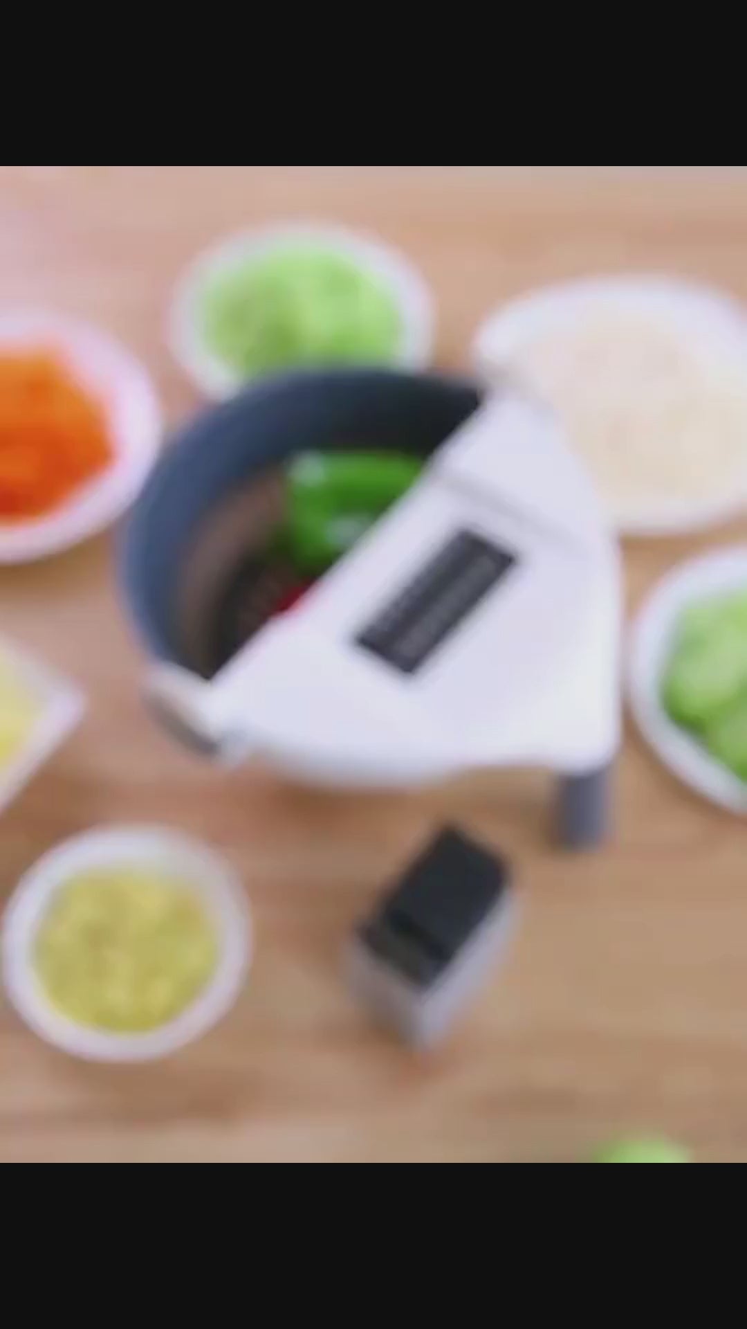 Vegetable Cutter 7-in-1 Multifunction Magic Rotate Cutter with Drain Basket [Premium Quality]